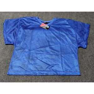 NWT Champro Sports Equiptment Football Jersey Adult Medium‎ Blue Mesh